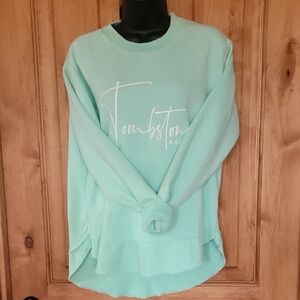 Arizona Script Crewneck Sweatshirt - Mint Green